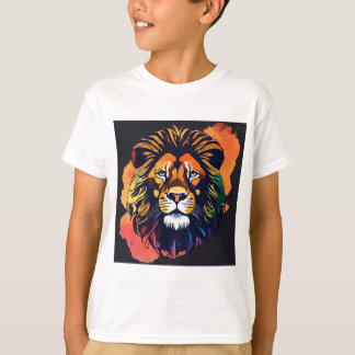 Lion Fotos T-Shart T-Shirt