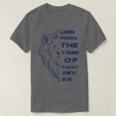 Lion From The Tribe of Judah Christian Shirts For (Design vorne)