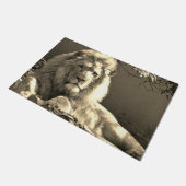 Lion Fußmatte (Schrägansicht)