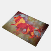 Lion Fußmatte (Schrägansicht)