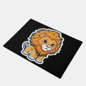 Lion Fußmatte (Schrägansicht)