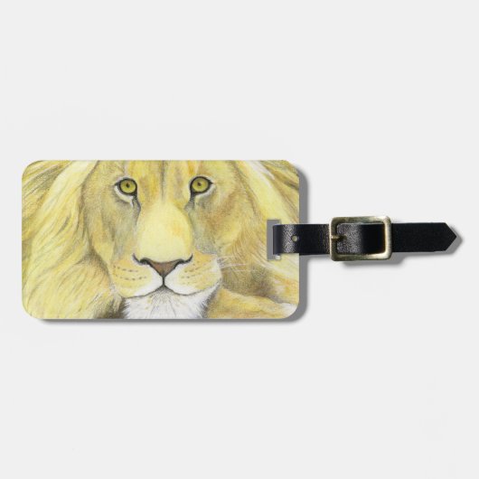 Lion Gepäckanhänger (Vorderseite horizontal)