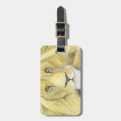 Lion Gepäckanhänger (Vorderseite vertikal)
