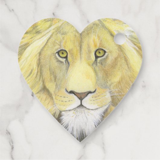 Lion Geschenkanhänger (Rückseite)