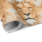 Lion Geschenkpapier (Rolleneckpunkt)