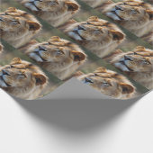 Lion Geschenkpapier (Ecke)