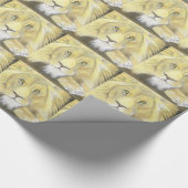 Lion Geschenkpapier (Ecke)