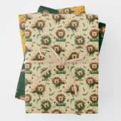 Lion Geschenkpapier Set (Beispiel)
