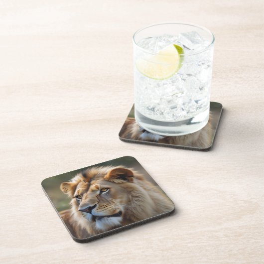 Lion Getränkeuntersetzer (Rechte Seite)