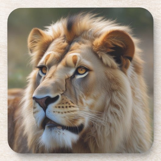 Lion Getränkeuntersetzer (Vorderseite)