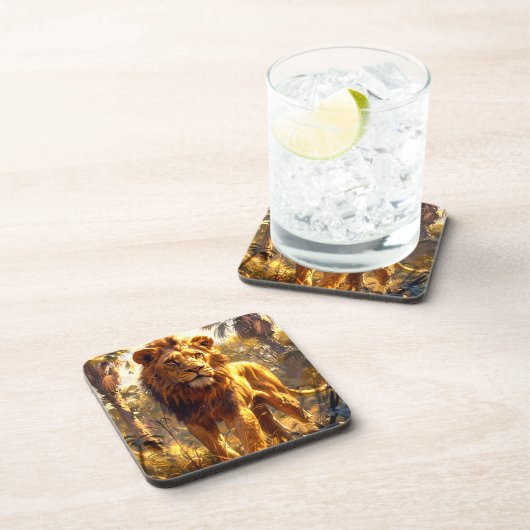 Lion Getränkeuntersetzer (Rechte Seite)