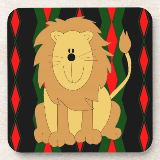 Lion Getränkeuntersetzer (Vorderseite)
