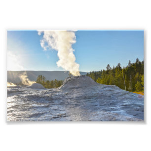 Lion Geyser, Yellowstone Nationalpark, wyomoming Fotodruck