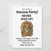 Lion gibt nie Lion auf Einladung (Vorderseite)