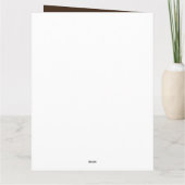 Lion gibt nie Lion auf Karte (Rückseite)