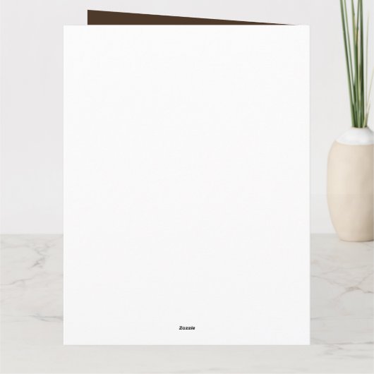 Lion gibt nie Lion auf Karte (Rückseite)