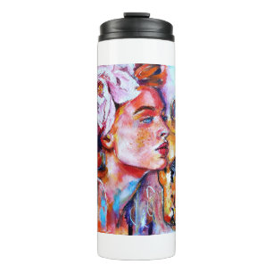 Lion Girl Thermosbecher
