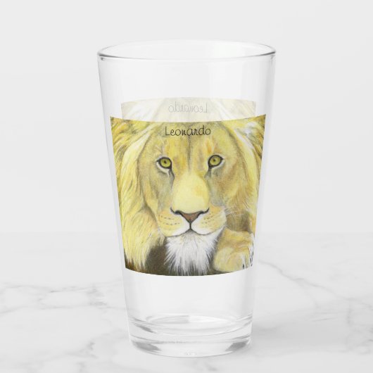 Lion Glas (Rückseite)