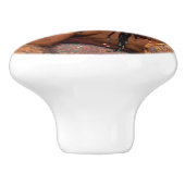 Lion Goddess Ägyptische Prinzessin Keramik Pull Kn Keramikknauf (Seitenansicht)