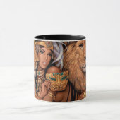 Lion Goddess Ägyptische Prinzessin-Tasse Tasse (Zentrum)
