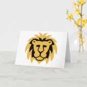 Lion Gold Karte (Gelbe Blume)