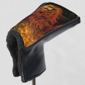 Lion  golf headcover (3/4 Vorderseite)