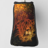 Lion  golf headcover (Rotieren 90)