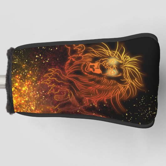 Lion  golf headcover (Vorderseite)