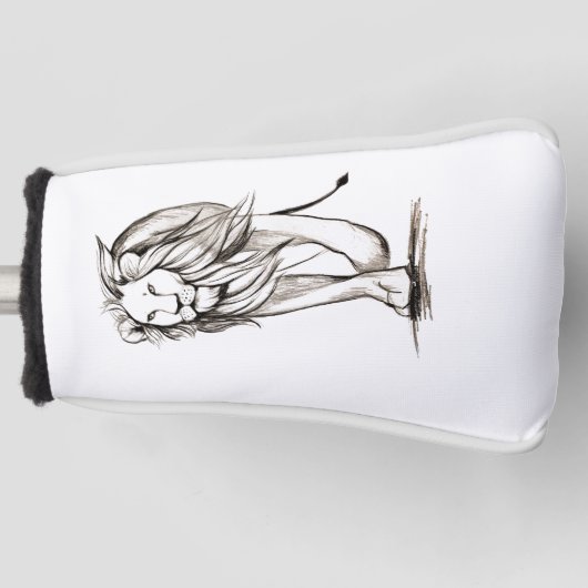 Lion Golf Headcover (Vorderseite)
