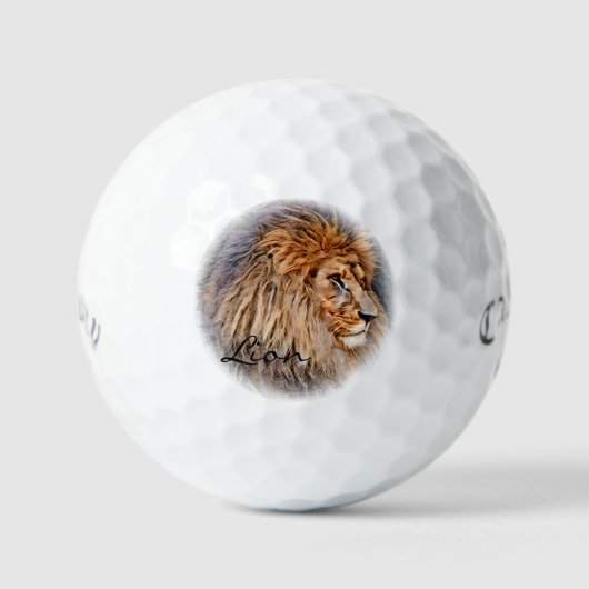 Lion Golfball (Vorderseite)