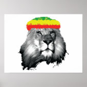 Lion GREEN YELLOW RED Poster (Vorne)