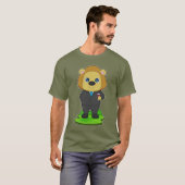 Lion Groom Anzug Wedding T-Shirt (Vorne ganz)
