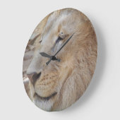 Lion Große Wanduhr (Winkel)