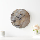 Lion Große Wanduhr (Zuhause)