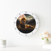 LION GROßE WANDUHR (Zuhause)