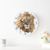 Lion Große Wanduhr (Zuhause)