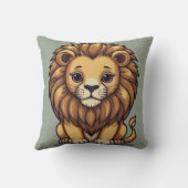 Lion Group Print Kissen (Rückseite)