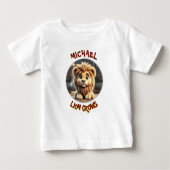 Lion Grows Baby T-shirt (Vorderseite)