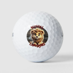 Lion Grows Golfball