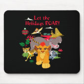 Lion Guard Let The Holidays Roar Mousepad (Vorne)