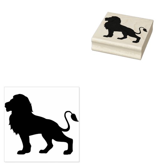 Lion Gummistempel (Stempel)