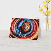 Lion Gyre Karte (Gelbe Blume)