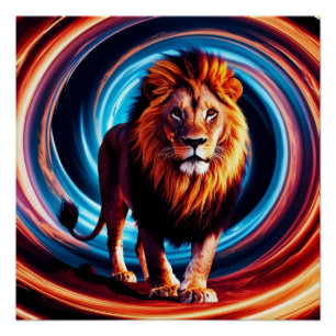 Lion Gyre Poster