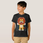 Lion Halloween Vampire T-Shirt (Vorne ganz)