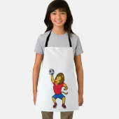 Lion Handball Spieler Handball Schürze (Insitu)