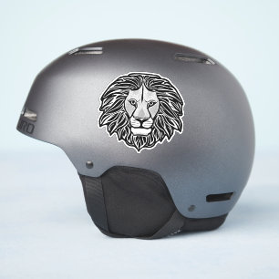 Lion Head Aufkleber