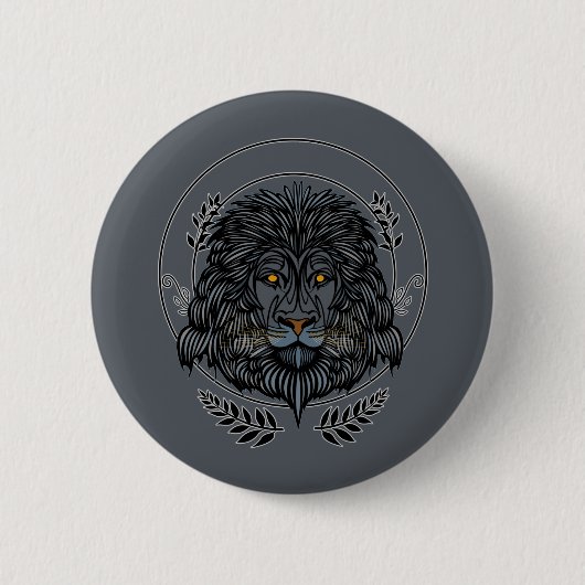 Lion Head Button (Vorderseite)