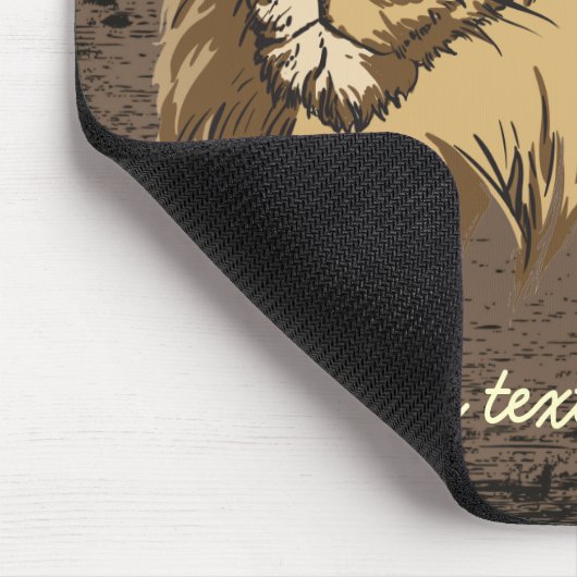 Lion Head Custom Mousepad (Ecke)