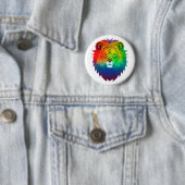 Lion Head Gay Pride Button (Beispiel)
