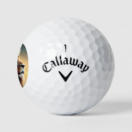 Lion Head Golfball (Logo)